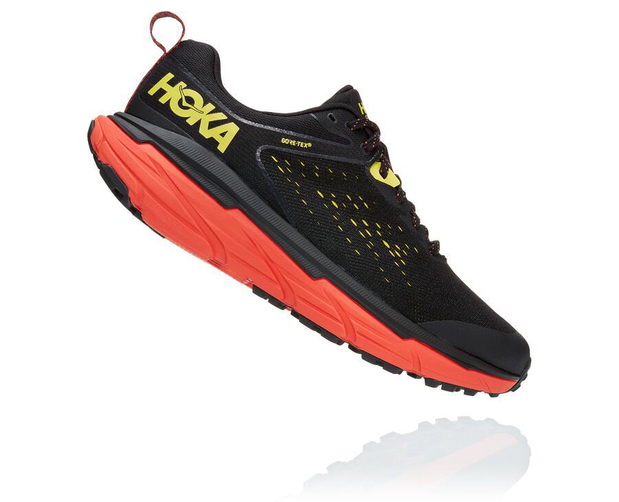 Hoka One One Trailsko Herre - Challenger Atr 6 Gore-Tex - Sort/Rød - 042965AOE